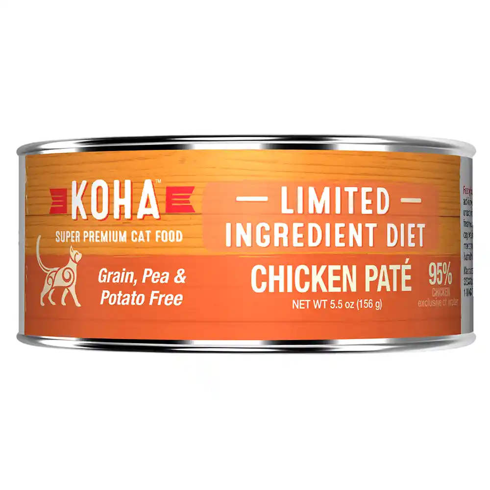 KOHA Cat Can LID Chicken Pate 5.5 Oz