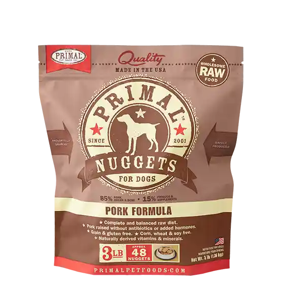 Primal dog food clearance patties