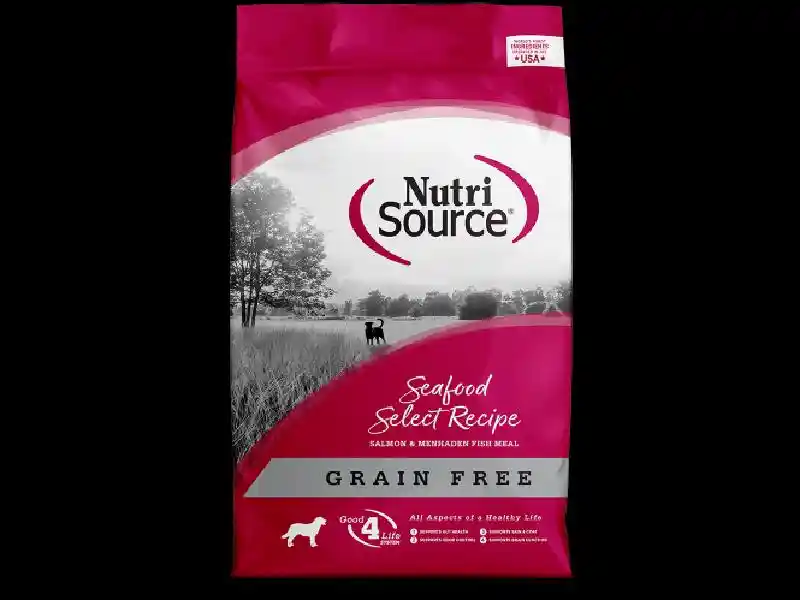 Nutri Source Dog Grain Free Seafood Select 15 Lbs