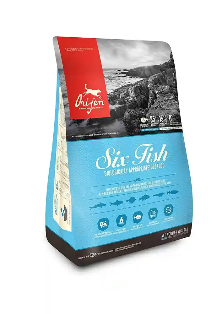 Orijen six fish dog food 11.4 kg hotsell