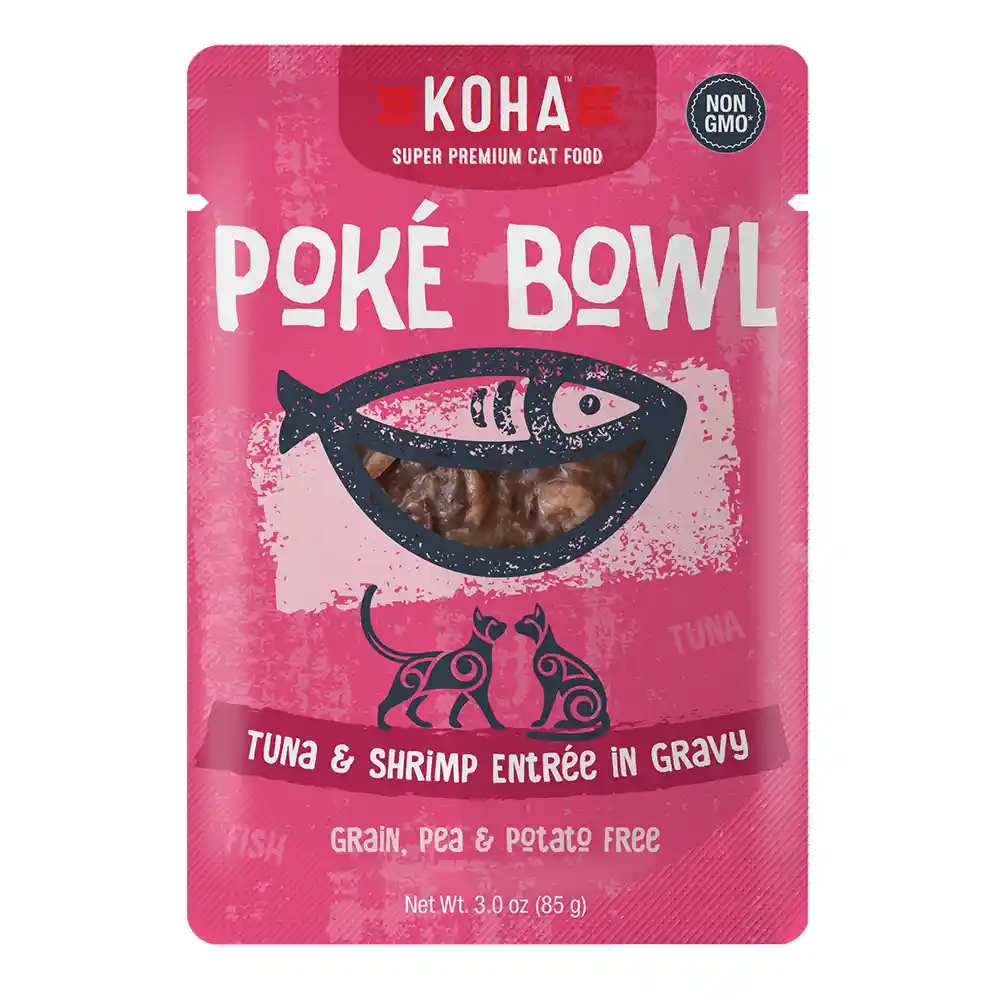 KOHA Cat Pch Grain Free Poke Bowl Tuna Shrimp 3